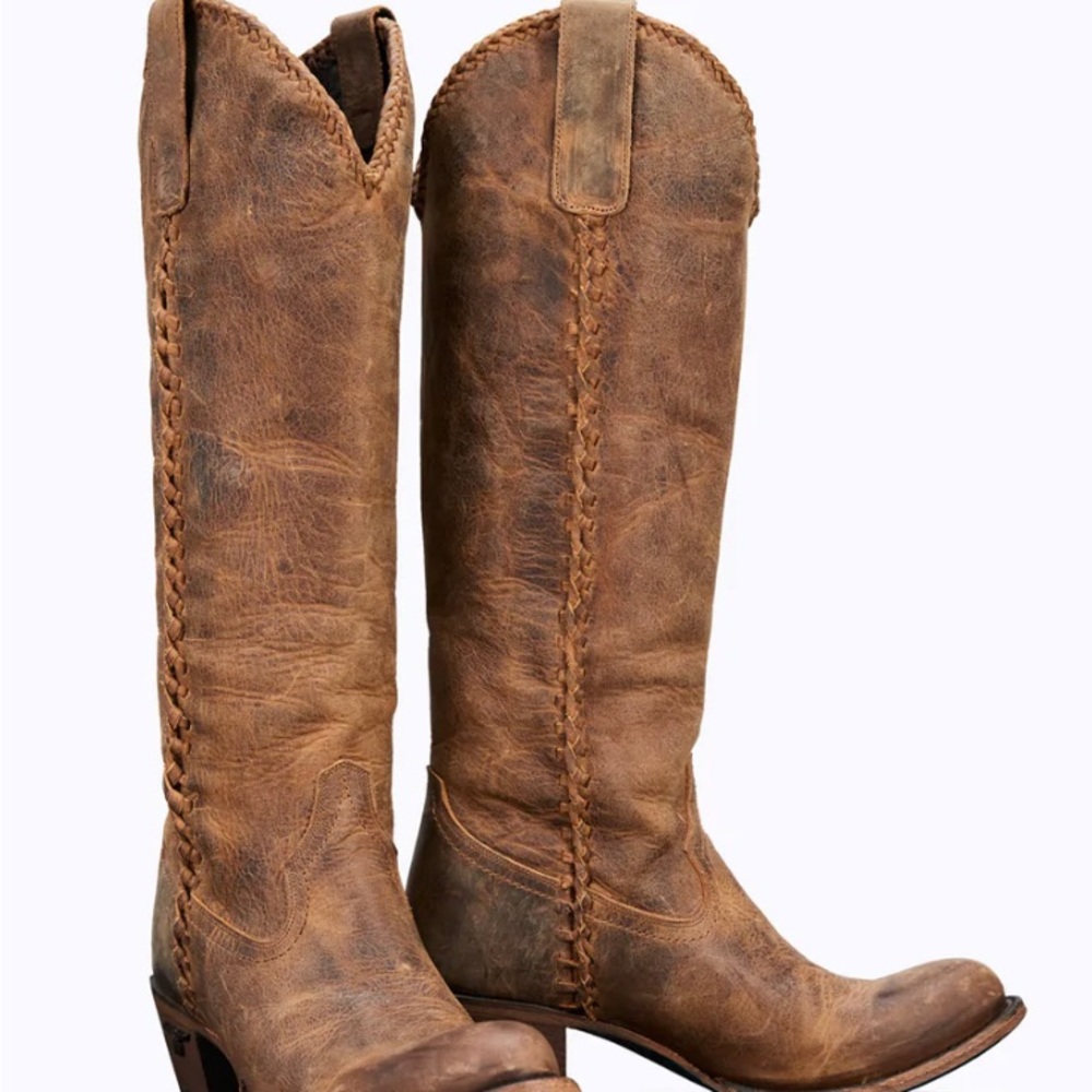 Lane Plain Jane cowboy boot size 10